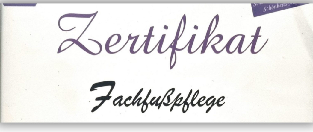 Zertifikat Beispiel